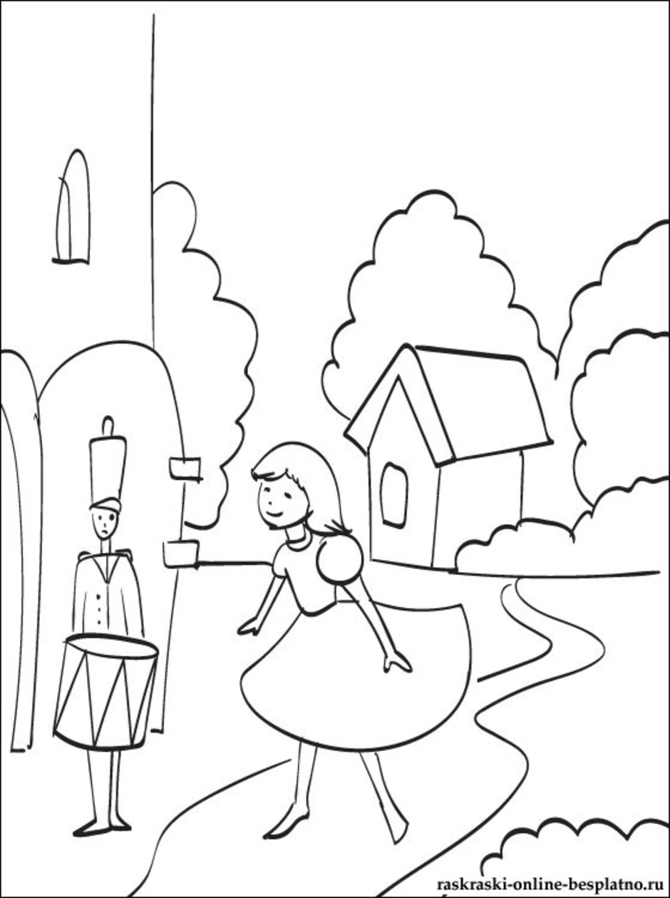 Рисунок снежная королева 5 класс легко. Иллюстрация к сказке Снежная Королева карандашом.