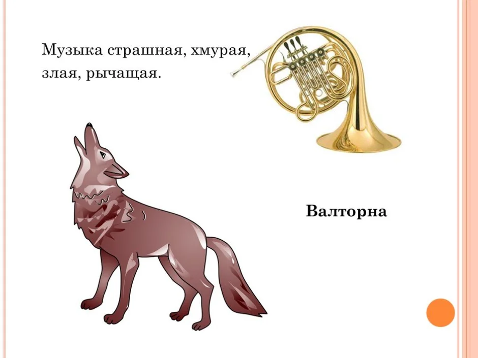 Симфоническая сказка петя и волк в картинках