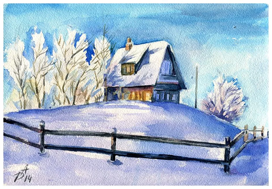 Рисунок к стихотворению зимнее. Зимний пейзаж легкий. Зима рисунок. Зимний пейзаж цветными карандашами. Рисунок на зимнюю тему.