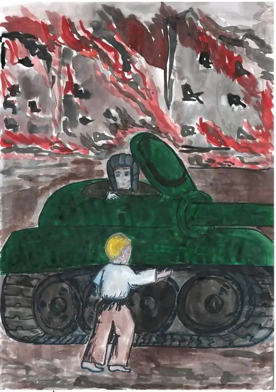 Рассказ танкиста рисунок 5 класс. Иллюстрация к стихотворению Твардовского рассказ танкиста. Рисунок к стихотворению Твардовского рассказ танкиста. Твардовский мальчик танкист иллюстрация.