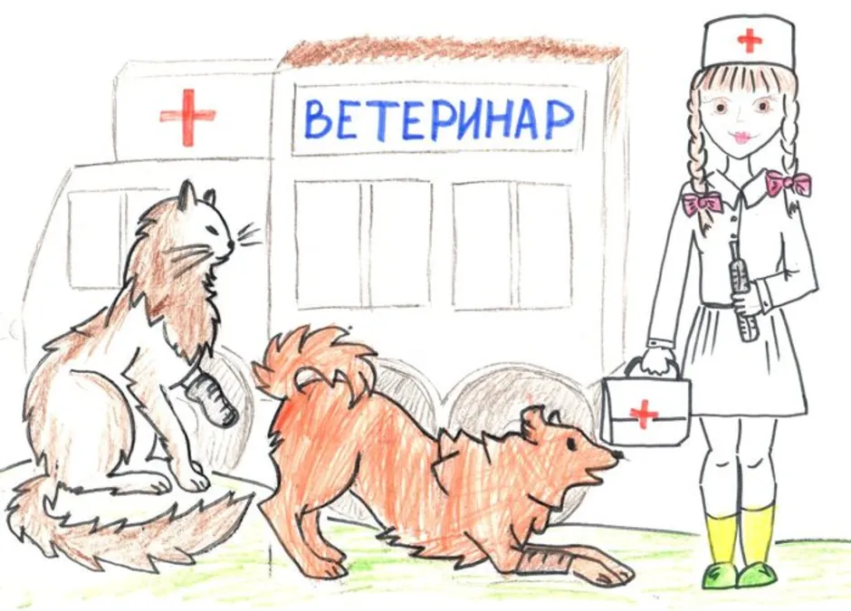 Рисунок ветеринар 1 класс