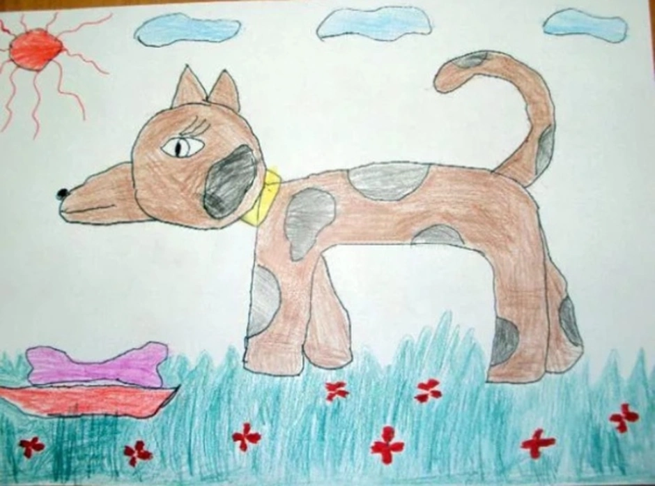 Рисовать любимое животное. Рисунок на тему домашние питомцы. Рисунок на тему собака. Рисование мой любимый питомец. Детские рисунки собак.