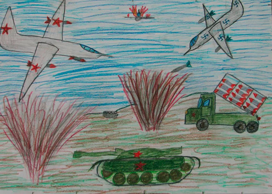 Рисунок про великую отечественную войну. Рисунки на военную тему. Военная тематика для детей.