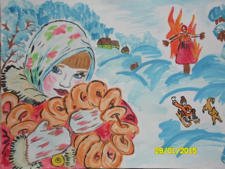 Рисунок масленица 8 класс. Рисование широкая Масленица. Детские рисунки на тему Масленица. Рисование на Масленицу в детском саду. Детский рисунок Масленица.