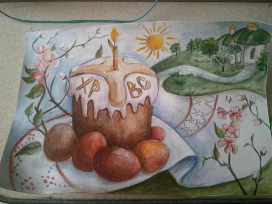 Пасхальные рисунки