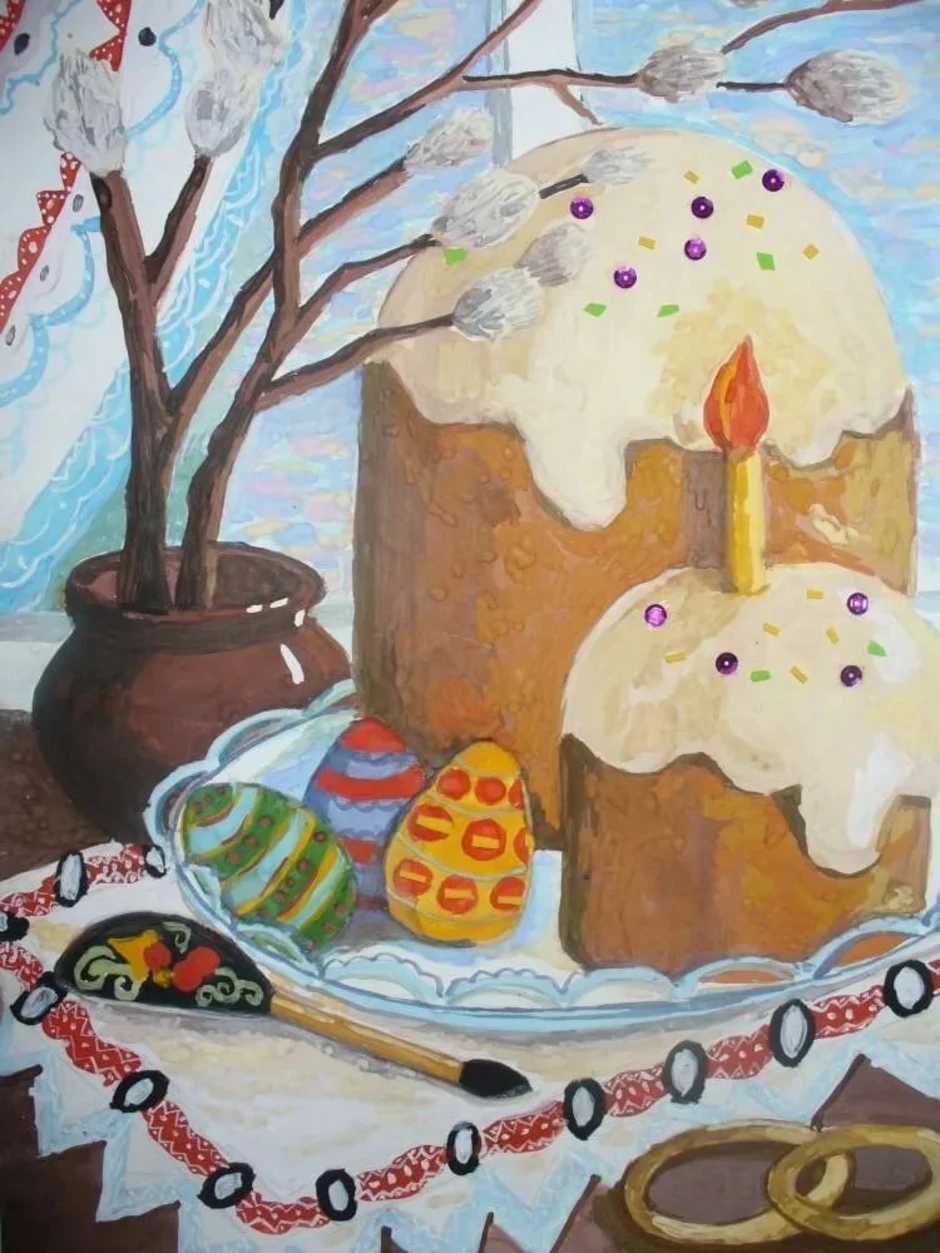 Рисунок светлая пасха