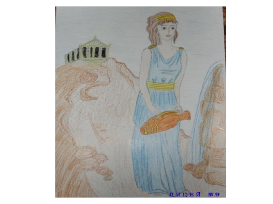 Посткр греческой богини