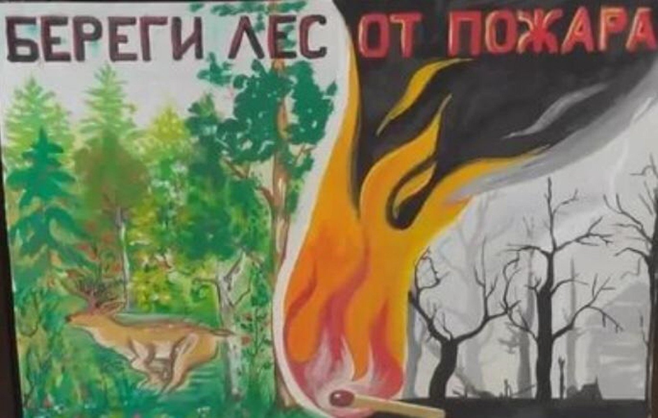 Рисунки на тему «Береги лес от пожара!» » Официальный сайт МАОУ сош № 25 г. Уссурийск