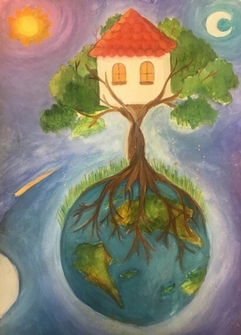 Земля наш второй дом. Зелёная Планета глазами детей. Мир природы глазами детей. Рисунок на тему земля. Экология рисунок для детей.