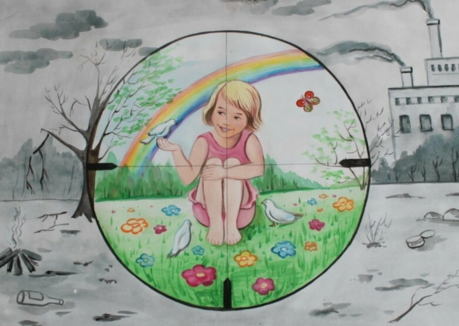 Нарисовать плакат окружающая среда и здоровье человека. Экология рисунок. Рисунок на экологическую тему. Экология рисунок для детей. Мир глазами детей.