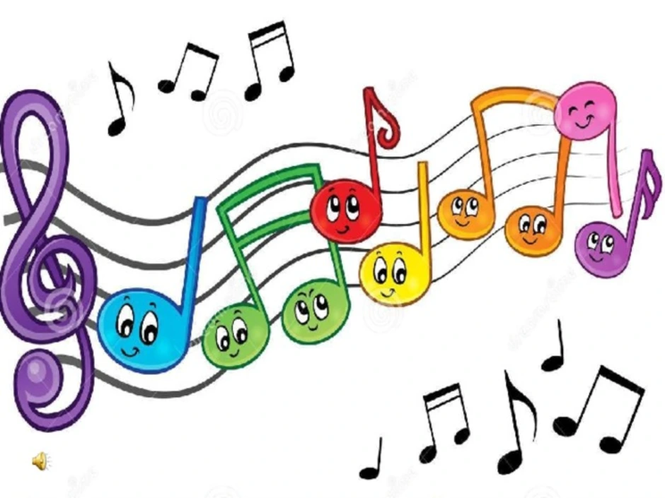 Музыка 3 класс видео. Музыкальные рисунки. Рисунок Веселые нотки. Рисунок по Музыке. Веселые нотки для дошкольников.