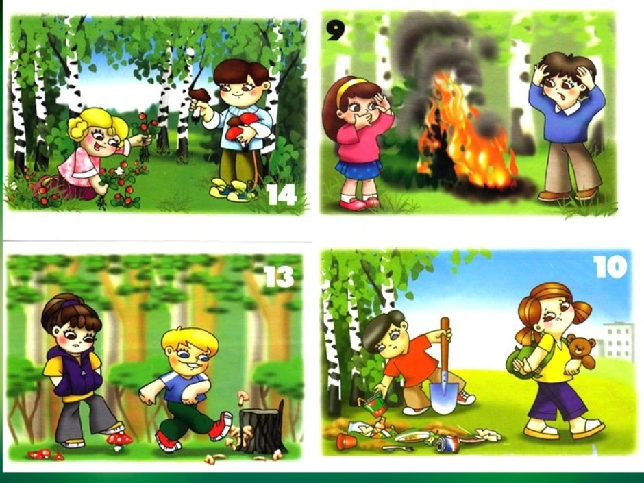 Сюжетная экологическая игра. Безопасность в лесу для дошкольников. Поведение в лесу для дошкольников. Поведение на природе для детей. Ситуации в лесу для детей.