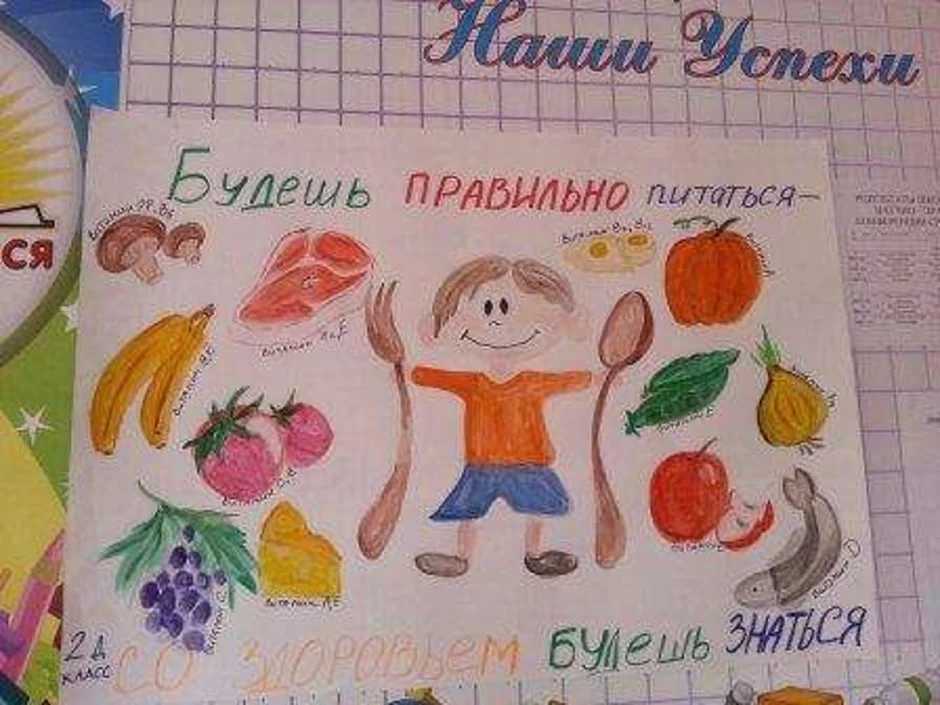 Рисунок рецепт здоровья