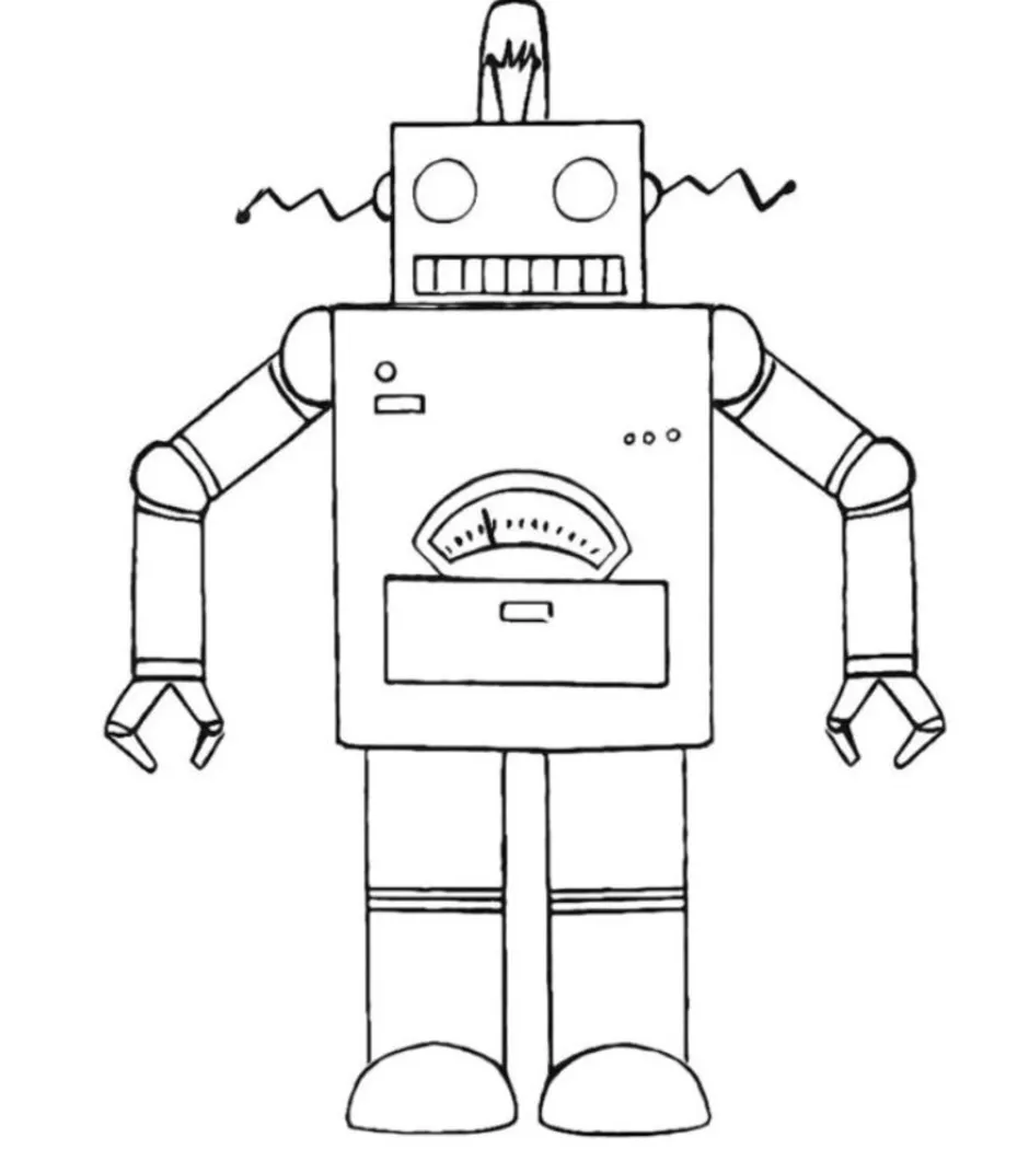 Робот рисунок 5 класс