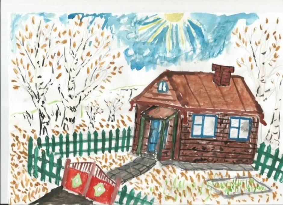 Моя деревня мой дом родной. Рисунок на тему моя деревня. Осень в деревне рисунки детские. Нарисовать деревню ребенку. Детские рисунки деревенский дом.