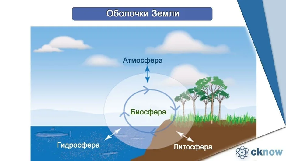 Картинка оболочки земли