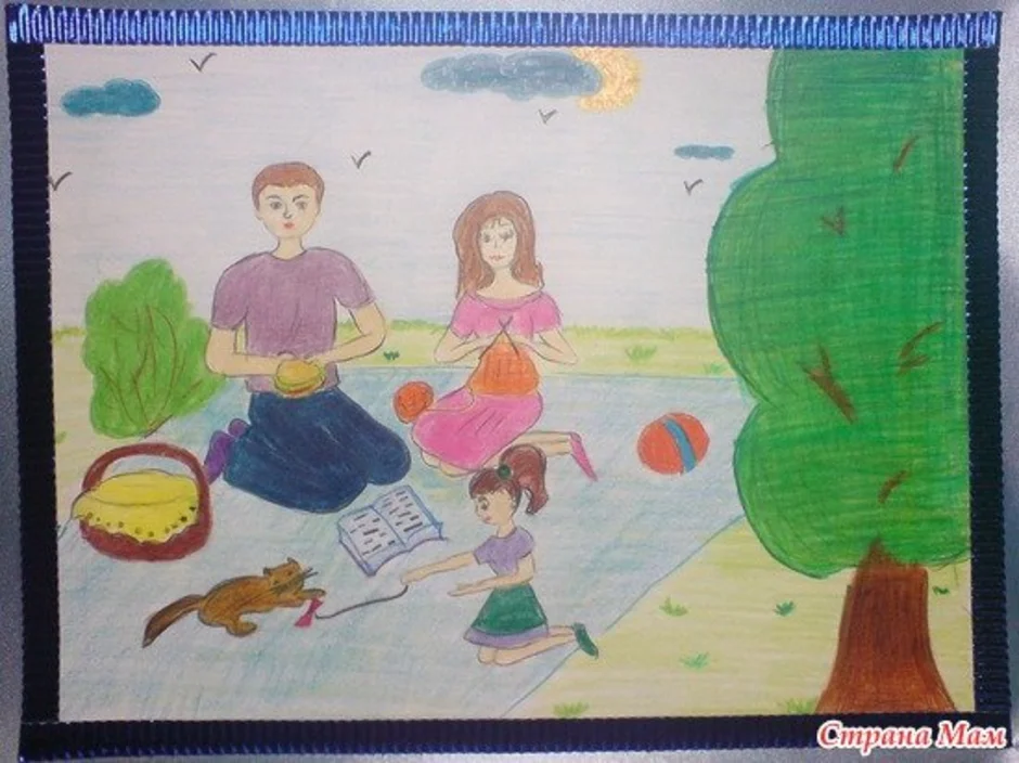 Кубановедение 2 класс семья. Рисунок моя семья. Рисунок на тему семейные традиции. Рисунок на тему моя семья. Детские рисунки на тему семья.