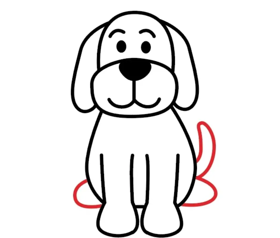 Собака карандашом легко для детей. Собачка рисунок. Картинки собак для рисования. Рисунок собаки для срисовки. Щенки для рисования для детей.