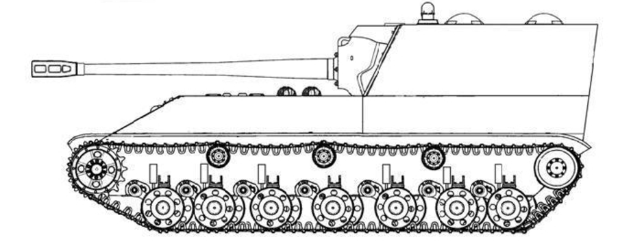 Как нарисовать танк т 50