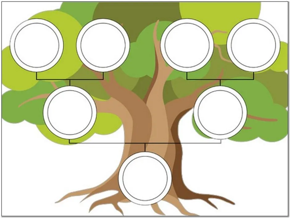 Как рисовать родословное дерево семьи