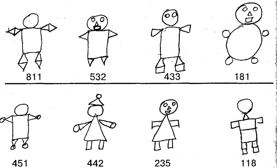 Тест нарисуй человека для дошкольников