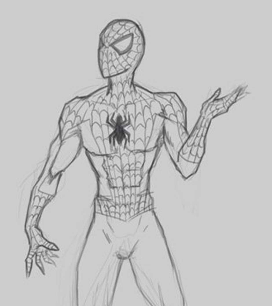 Человек паук нарисовать карандашом. Человек паук для рисования. Человек паук рисунок. Нарисовать человека паука. Человек паук срисовать.