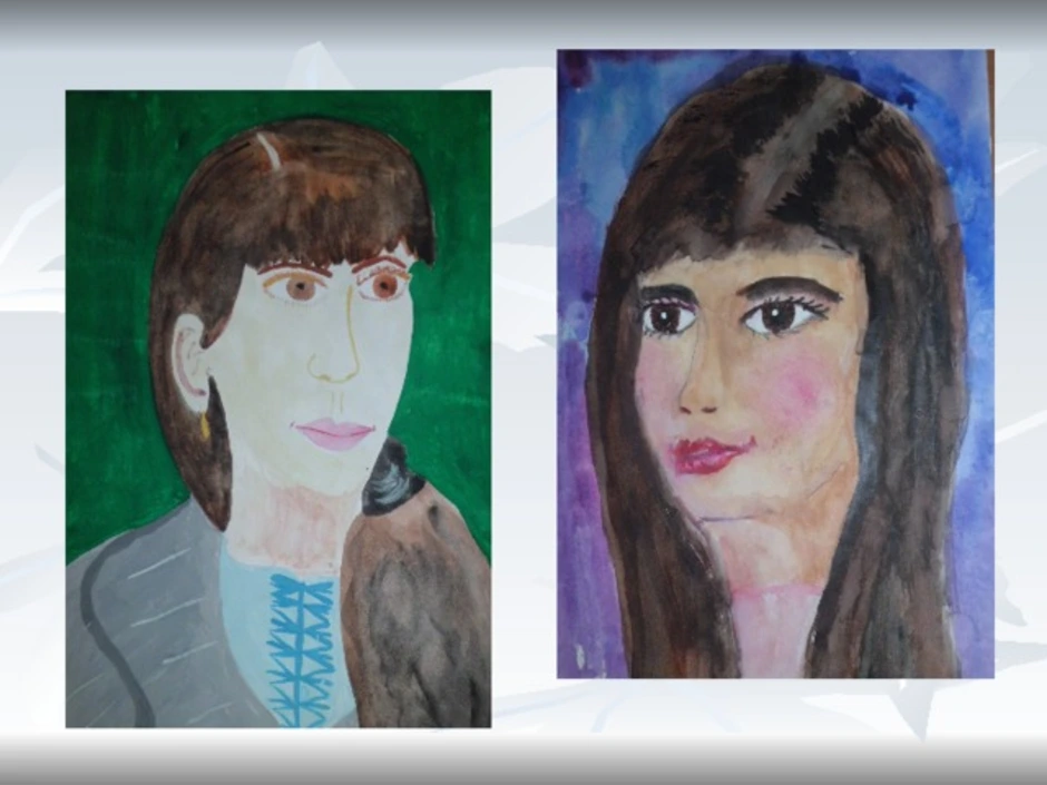 Рисуем портрет красками 3 класс. Портрет 6 класс. Портрет изо. Портрет в цвете изо. Рисунок на тему портрет.