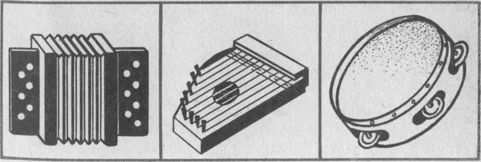Русские народные инструменты музыкальные 2 класс картинки с названиями нарисовать