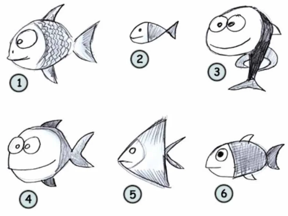 Была рыбка простая. Поэтапное рисование рыбы. Рыбка рисунок. Рисование рыбы поэтапно для детей. Схема рисования рыбки для детей.