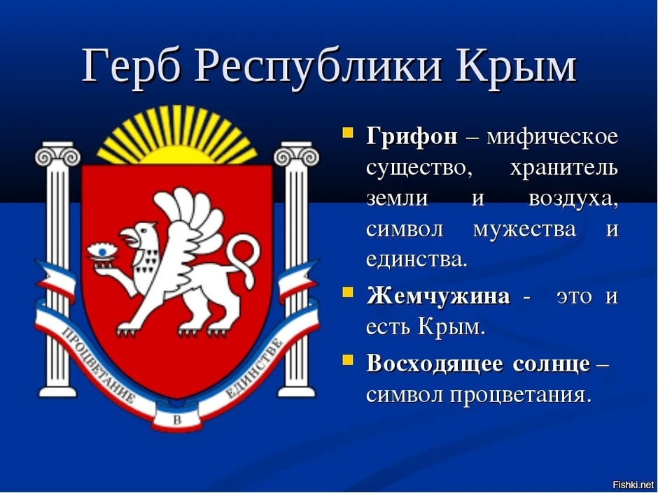 Герб крыма рисунок