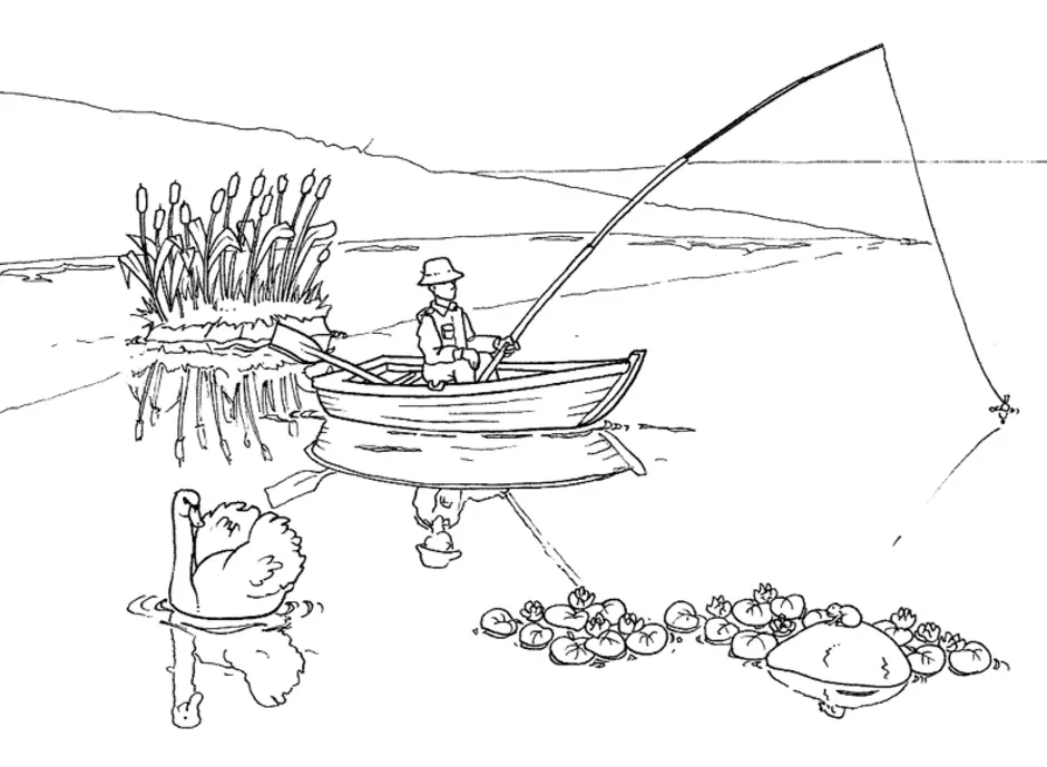 Ловить на легкое. Раскраска Рыбак. Рыбалка раскраска для детей. Рыбак раскраска для детей. Рыбак в лодке раскраска.