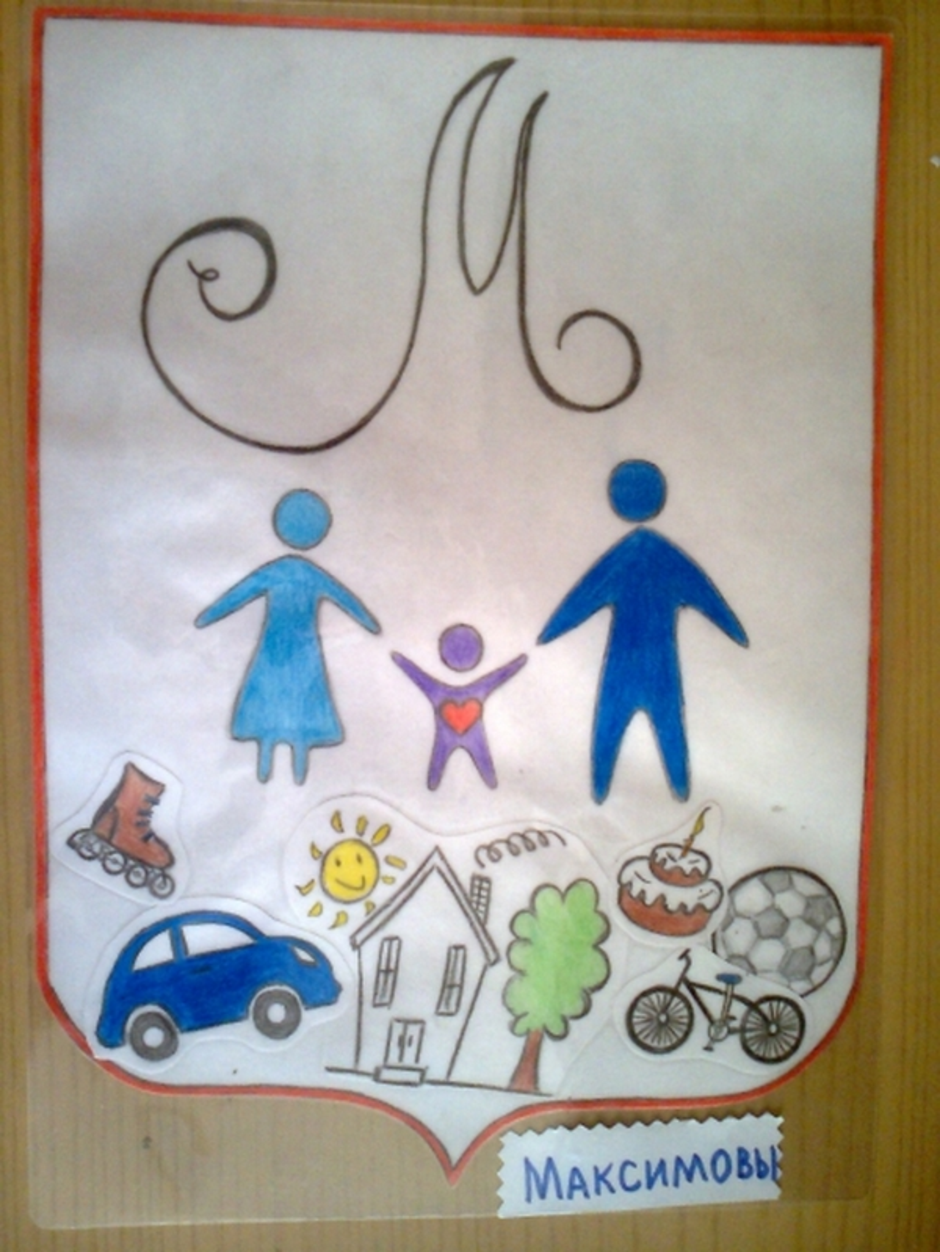 Символы семьи 4 класс. Герб своей семьи. Герб семьи для детского. Герб семьи в садик. Герб семьи рисунок.