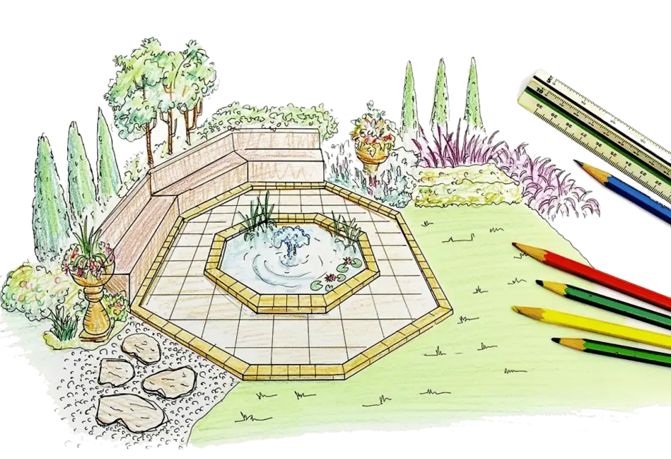 Ландшафтный дизайн сада