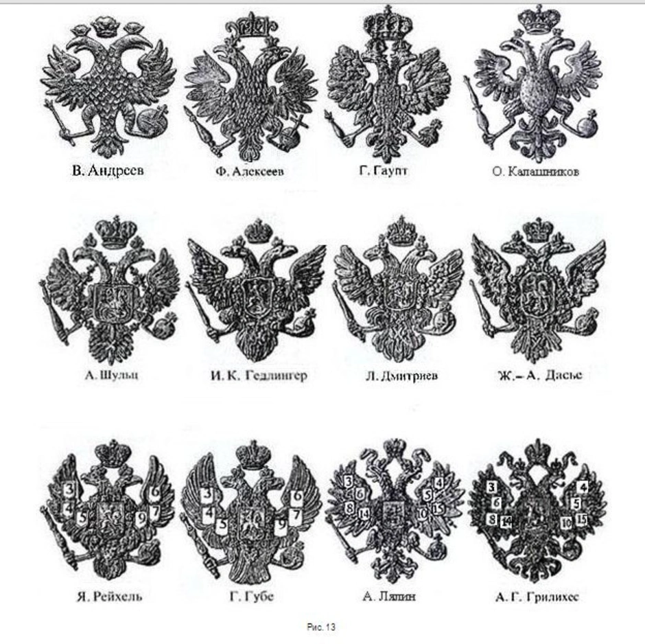 Какой образец герба российской империи был учрежден императором павлом i