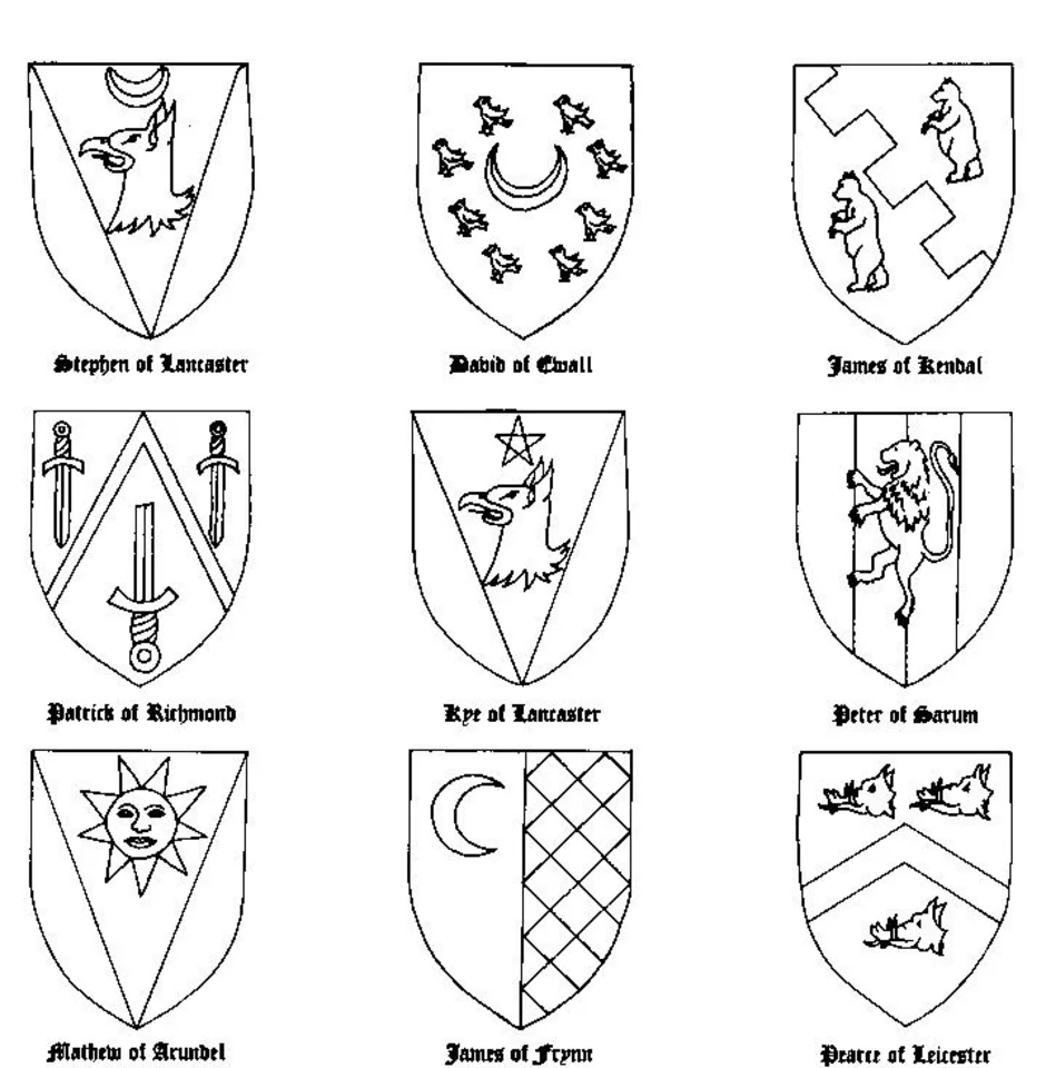 Символы на гербах и их значение. Гербы рыцарей средневековья. Герб рыцаря обозначения. Герб рыцарей средневековья 6 класс. Герб рыцарей средневековья с обозначениями.