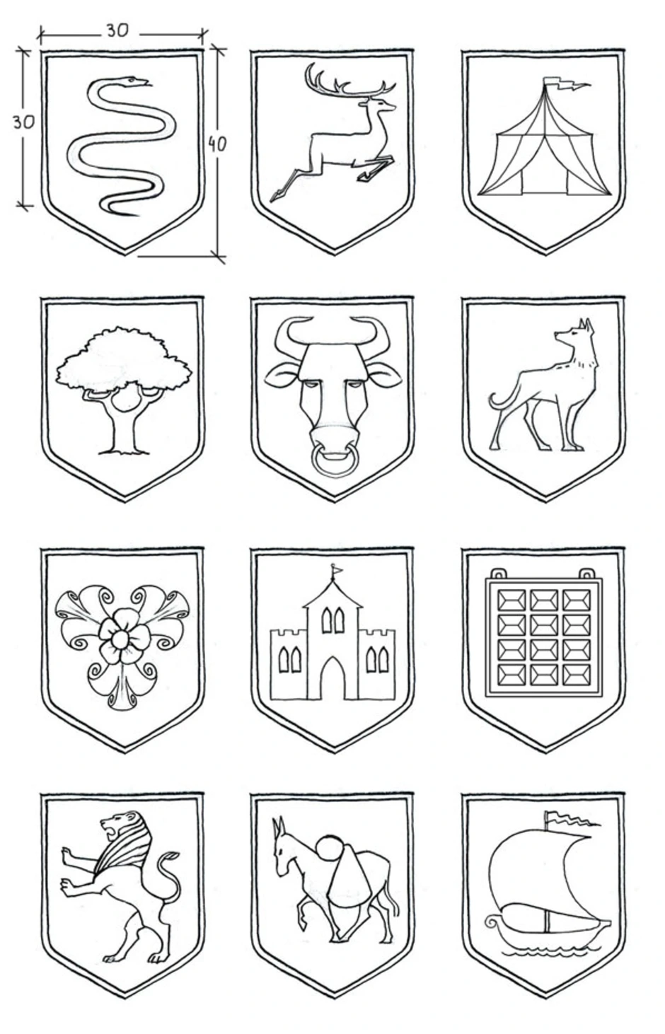 Геральдика и гербы Фрайера с Фергюсоном: интригующие символы и фигуры