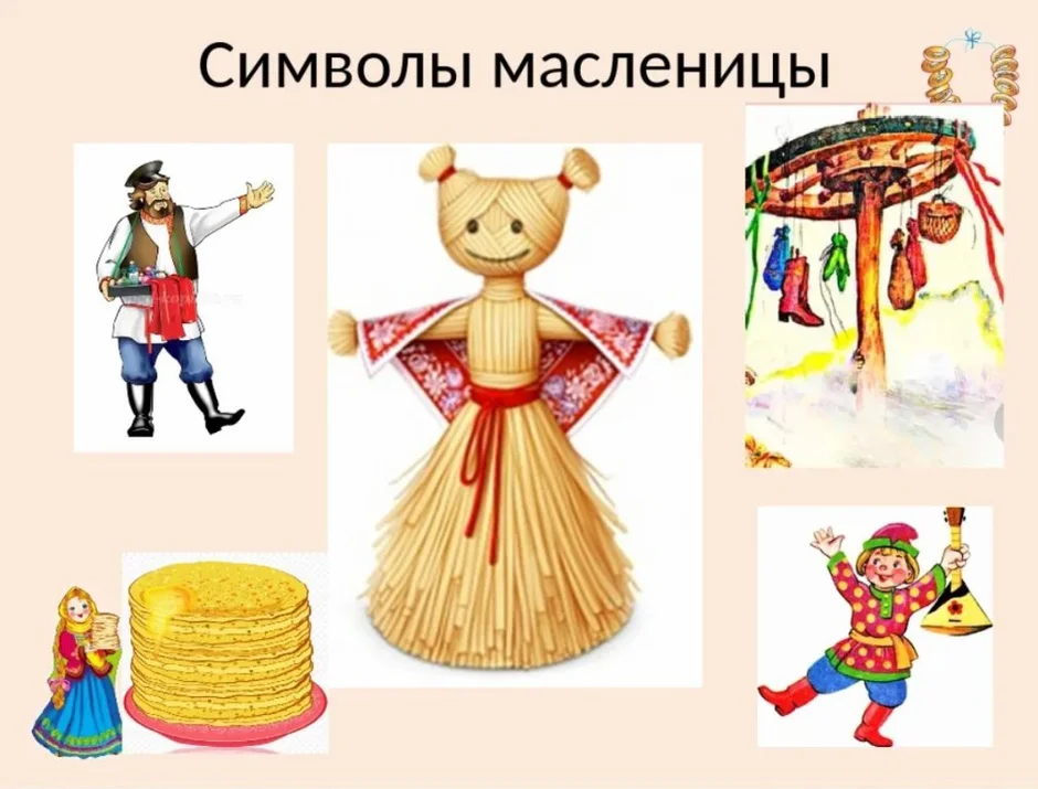 Символы каждого дня масленицы рисунки 4 класс