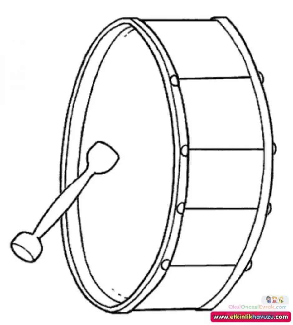 Барабан рисунок 2 класс