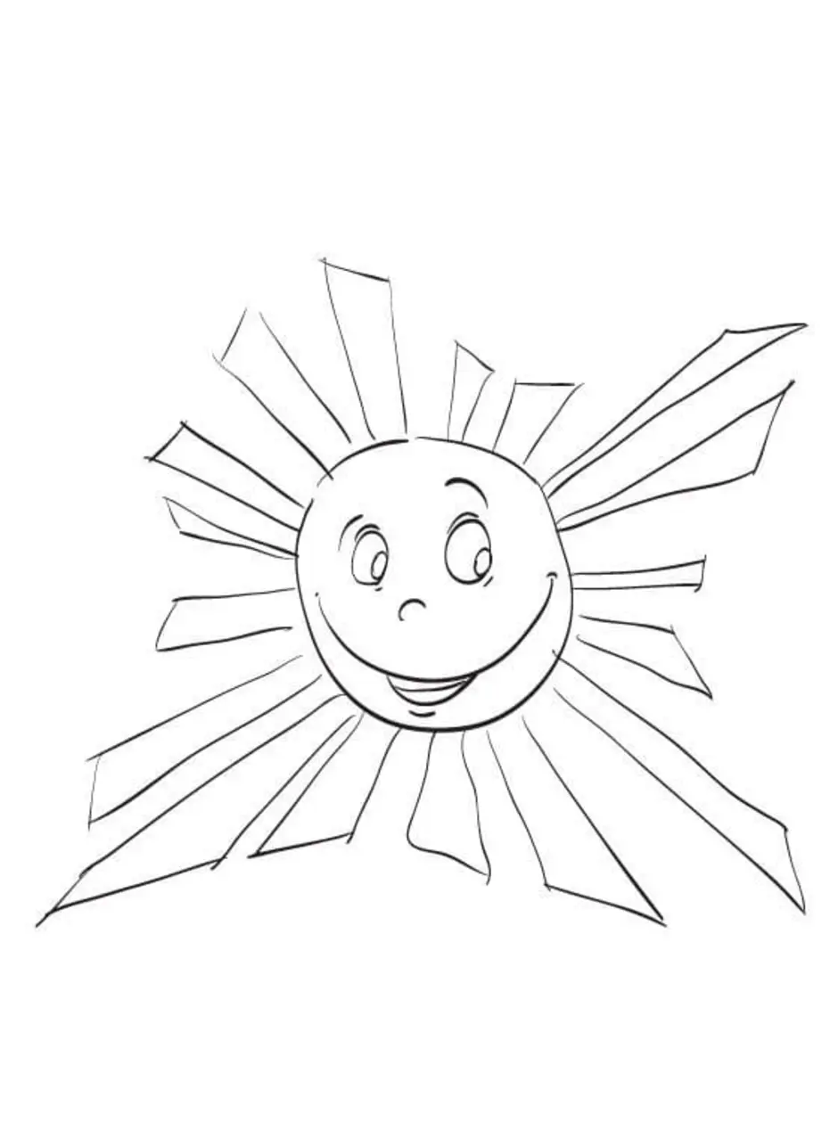 Солнце легкий рисунок. Солнце раскраска. Солнышко картинка раскраска. Трафарет солнышко с лучиками. Солнце раскраска для детей.