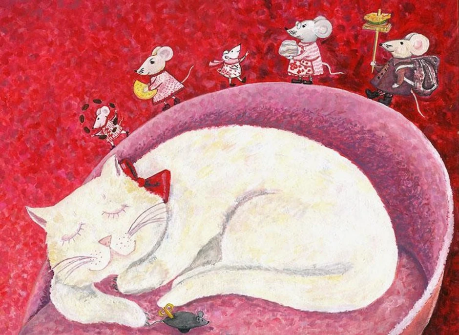 Песня спящего кота. Мыши в живописи.