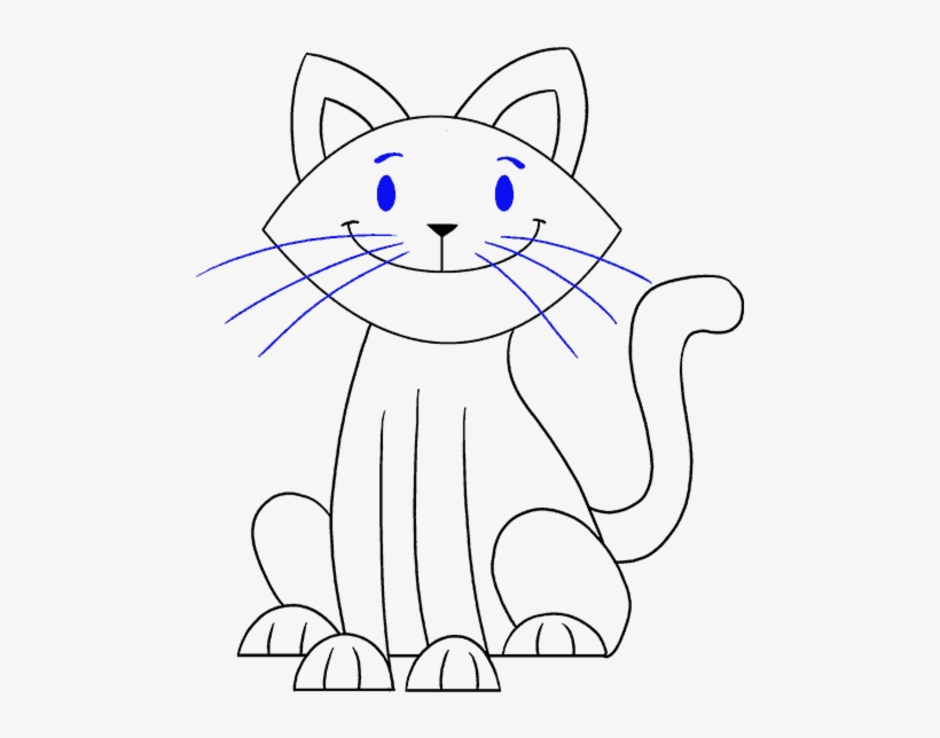 Картинки кошек рисовать. Рисование кошки. Кошка рисунок. Детские картинки для срисовки. Кошка рисунок для детей.