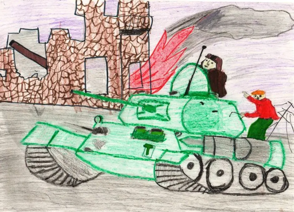 Рассказ танкиста рисунок 5 класс. Рисунки на военную тему. Рисунки о войне для детей. Детские рисунки на военную тему.