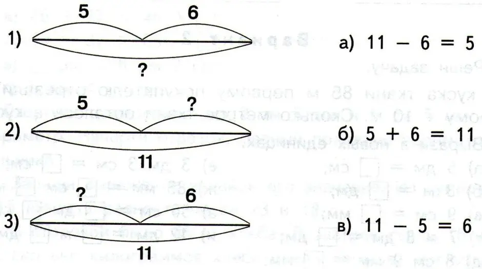 Задачи по математике 2 класс схематический чертеж