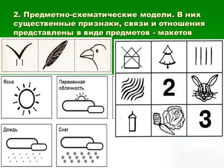 Схематические признаки. Предметно схематическое моделирование в детском саду. Схематическая модель. Предметно-схематические модели в детском саду по экологии. Графическая модель для дошкольников.