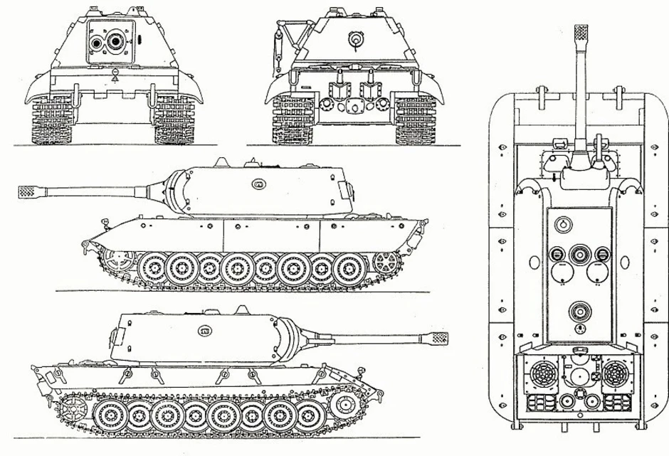 Чертежи танков wot