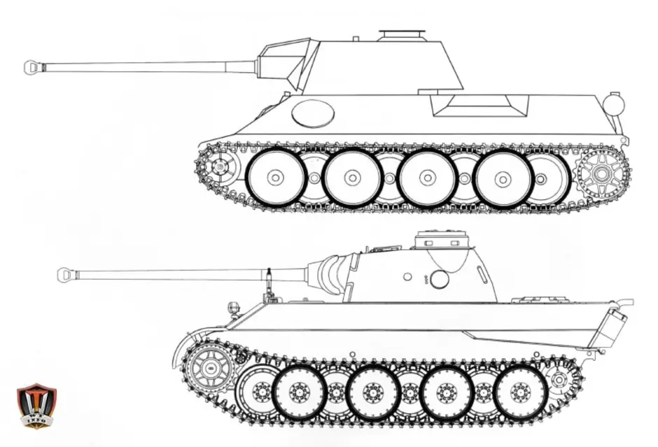 1 т рисунок. Танк тигр сбоку рисунок. Чертежи т71. Пантера танк сбоку контур. Танки Даймлер Бенц.