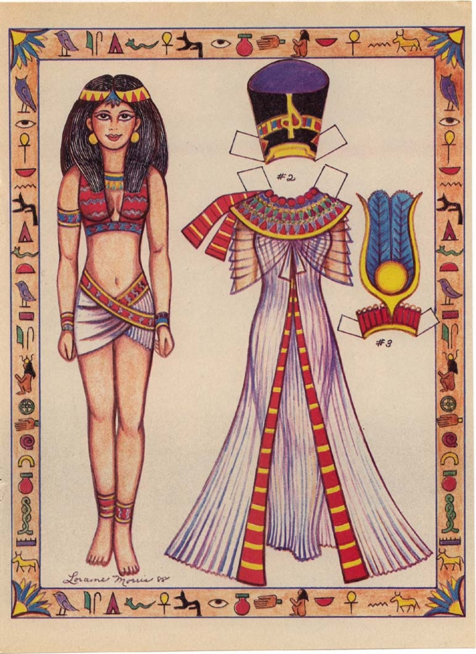 Одежды египтянок древний Египет