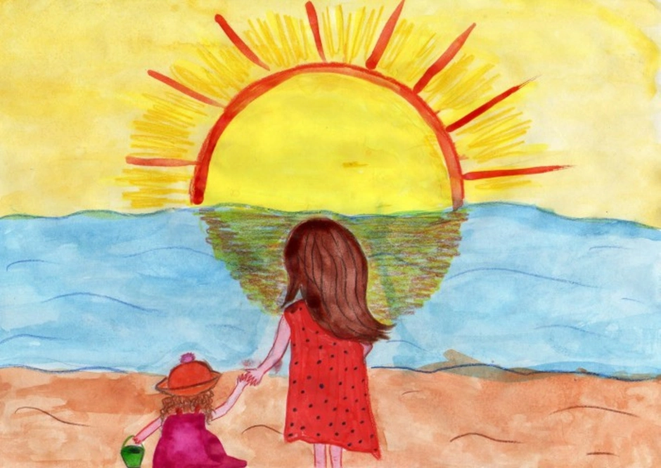 Ты нарисуй мне солнце. Рисунки для детей. Детский рисунок. Детство рисунок. Детские рисунки на тему лето.