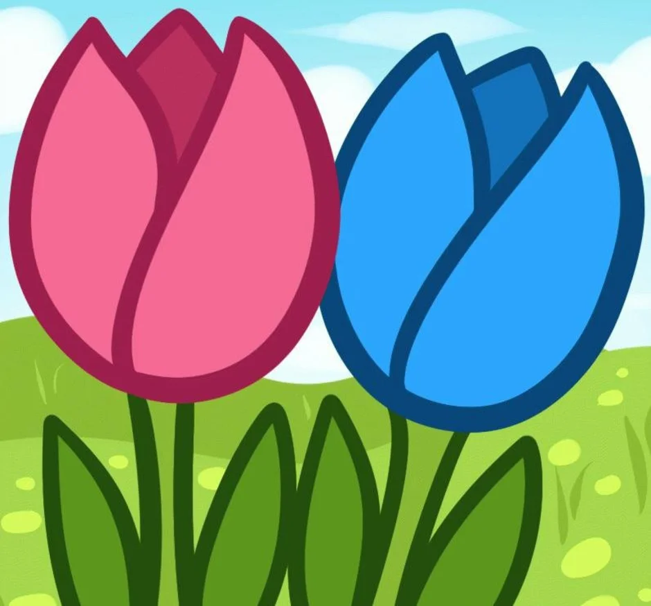 Тюльпаны картинки для детей в детском