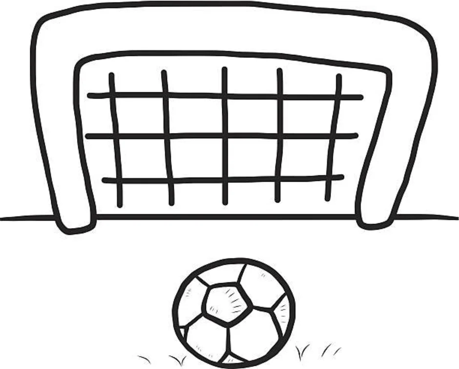 Ворота футбольные юниорские 5×2 м.